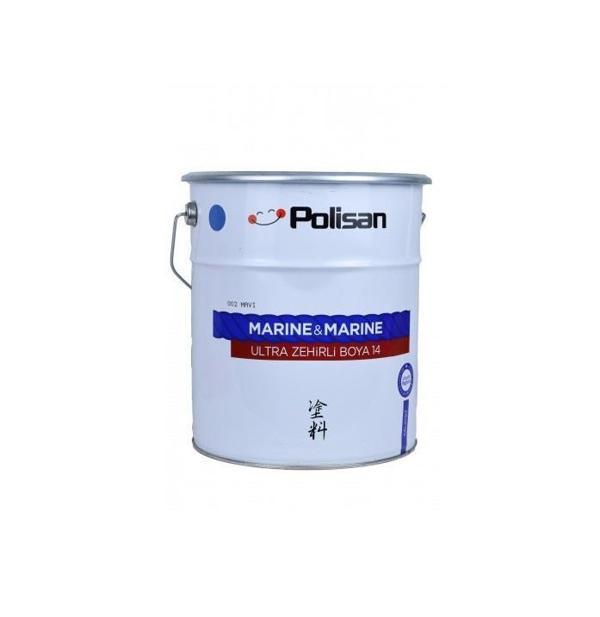 Polisan Marine Anti Aging Ultra Zehirli Boya Mavi-20kg - Image 1