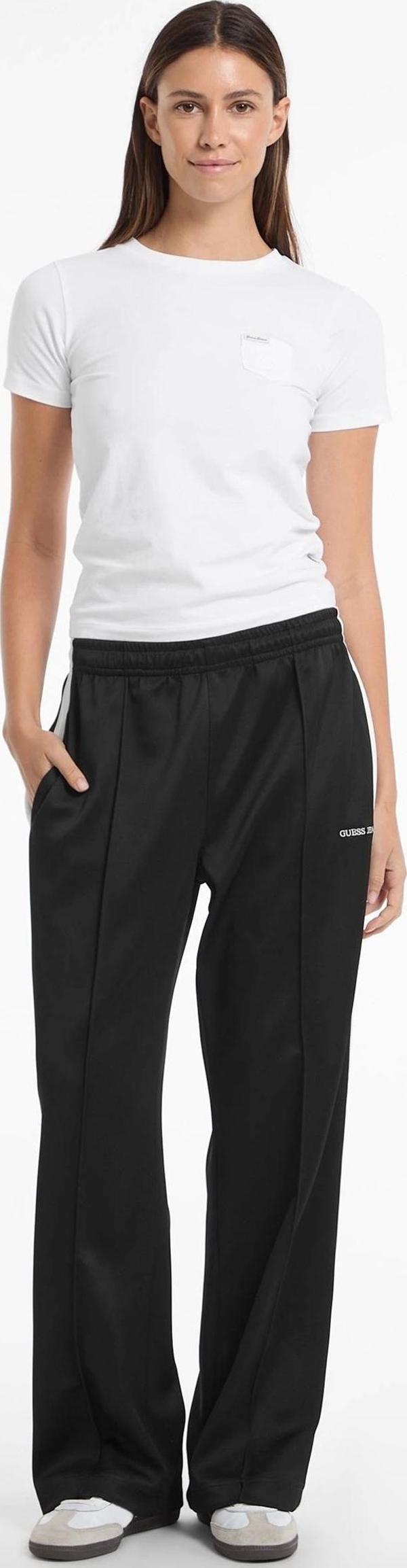 Guess Jeans GJ TRICOT TRACK PANT Kadın Siyah Eşofman Altı W5GB43KB212-JBLK - Image 1