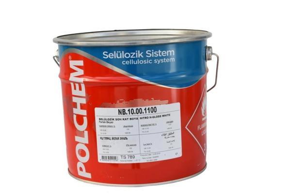 Polchem Selülozik Son Kat Boya  Antrasit-0.85kg - Image 1