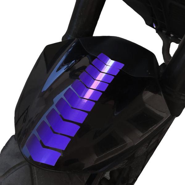 Ok Tasarımlı Patlıcan Moru Çamurluk Kask Sticker Çınar Extreme  - Image 1