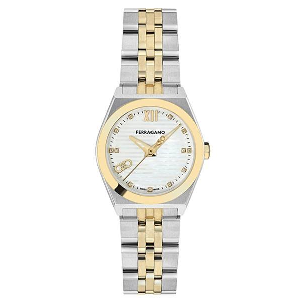 Ferragamo SFKJ01324 Pırlantalı Kadın Kol Saati - Image 1