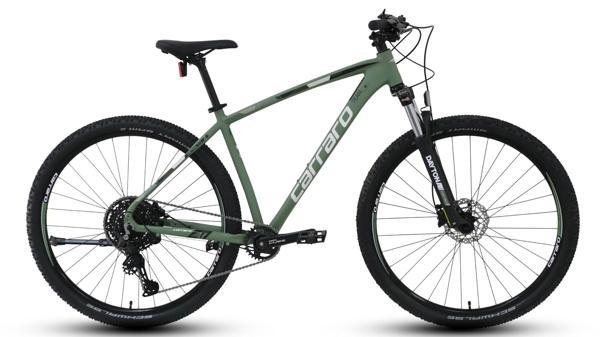 Carraro Daytona 910 HD Fren Cues 10 Vites 29 Jant Dağ Bisikleti Mat Bambu Yeşili Beyaz Siyah 48 Kadr - Image 1