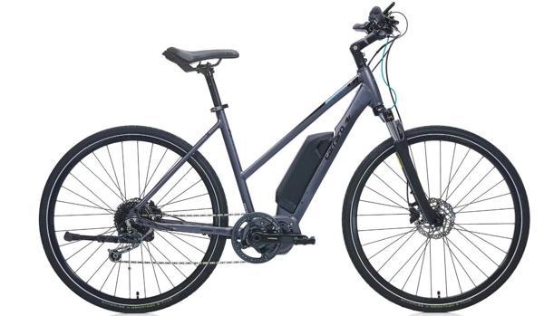 Carraro E-Sportive 6.2 HD Fren 9 Vites 28 Jant Elektrikli Şehir Tur Bisikleti Antrasit Siyah Mavi 50 - Image 1