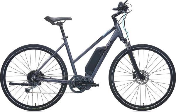 Carraro E-Sportive 6.2 HD Fren 9 Vites 28 Jant Elektrikli Şehir Tur Bisikleti Antrasit Siyah Mavi 50 - Image 1