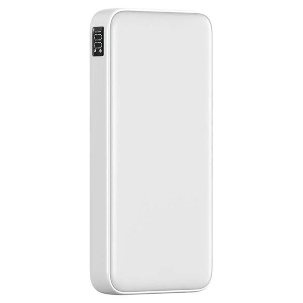 PowerBoost PRIME 130W 10000mAh 22.5W Dahili Kablolu LCD Beyaz Taşınabilir Şarj Cihazı Powerbank - Image 1