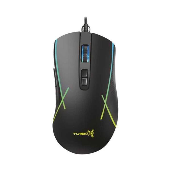 Turbox New Desing TR-M5 3200Dpi Usb RGB Kablolu Siyah Optik Gaming Mouse - Image 1