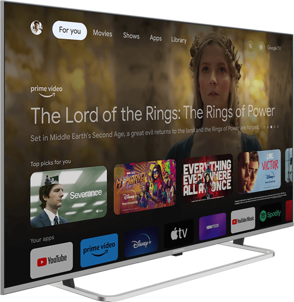 GRUNDIG PARIS 75 GHU 9055 4K NANO UHD+GOOGLE TV Grundig TV - Image 1
