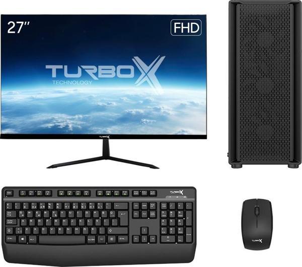 Turbox Tx6407 i5 9400F 16GB DDR4 Ram 256GB SSD 2GB R5 230 27 inç FHD Monitör Ofis Hazır Sistem - Image 1