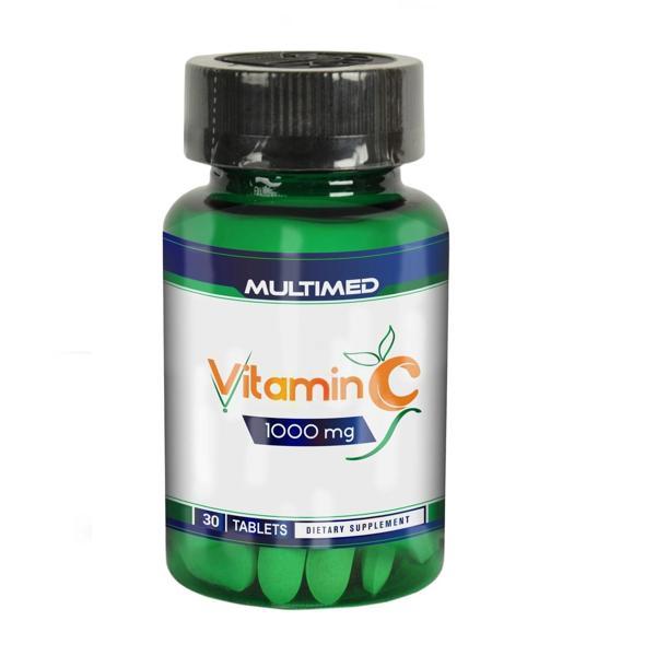 Vitamin C, 1000 Mg, 30 Tablet, Multimed - Image 1