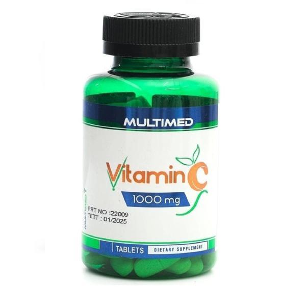 Vitamin C, 1000 Mg, 90 Tablet, Multimed - Image 1