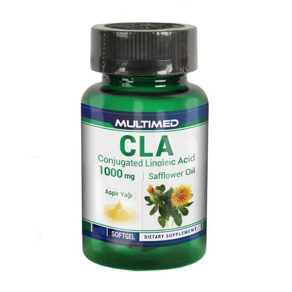 CLA (Konjuge Linoleik Asit ) Aspi̇r Yaği 30 Softgel, Multimed - Image 1