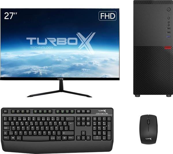 Turbox Tx6439 i5 11400 16GB DDR4 Ram 512GB NVMe SSD 27 inç FHD Monitör Ofis Hazır Sistem - Image 1