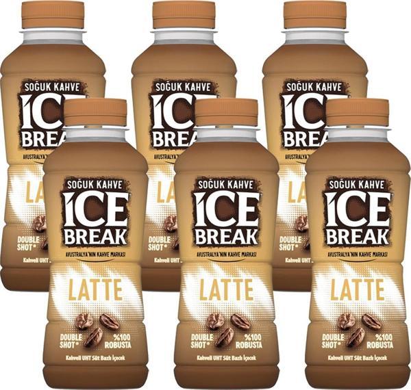 Ülker Ice Break Latte 375 ml 6 lı - Image 1