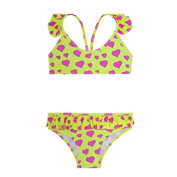 Neon Hearts Bikini - Image 1