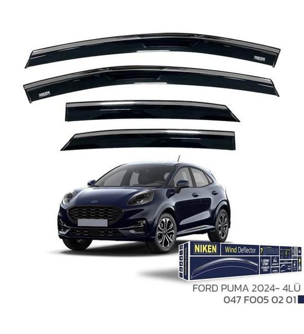 FORD PUMA 2024 2025 2026 2027 KROM CAM RÜZGARLIĞI - Image 1
