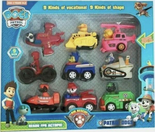 Paw patrol 9lu oyuncak  - Image 1