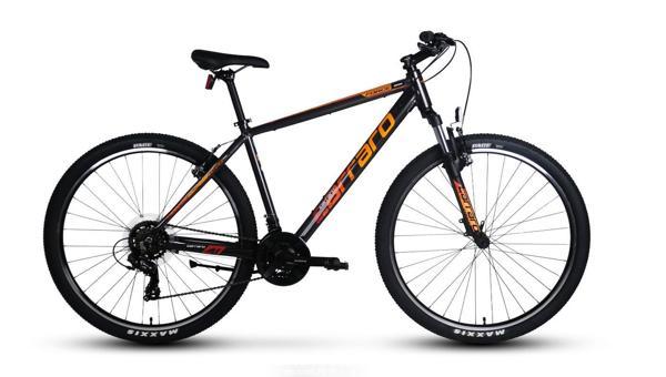 Carraro Force 700 27,5" Jant 21 Vites Alüminyum Gövde V-fren 48Cm Kadro Dağ Bisikleti Antrasit Turuncu - Image 1