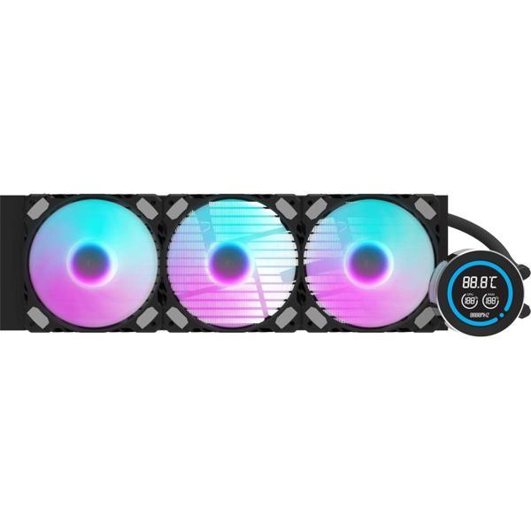 Aıgo DN360D Argb 360MM Siyah Sıvı Soğutma Göstergeli - Image 1