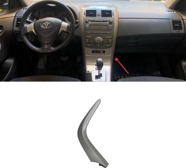 Toyota Corolla Ön Torpido Çıta Alt Sağ Gri 2007-2012 - Image 1