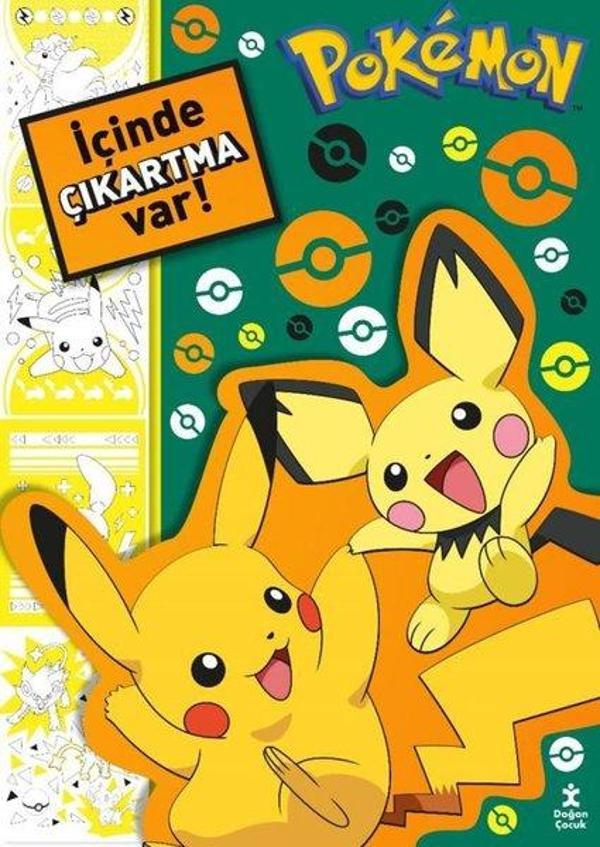 Pokemon - En Sevdiğim Boyama Kitabı - Çıkartmalı - Doğan Çocuk - Image 1