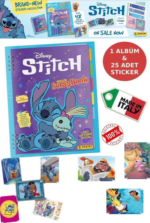 1 Adet 2025 Panini Stitch Süper ScrapBook Albüm - Image 1