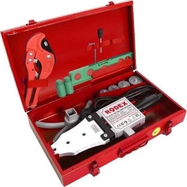 Rodex PPR Boru Kaynak Makinesi Klasik Set 20-40 MM Paftalı 1500W - Image 1