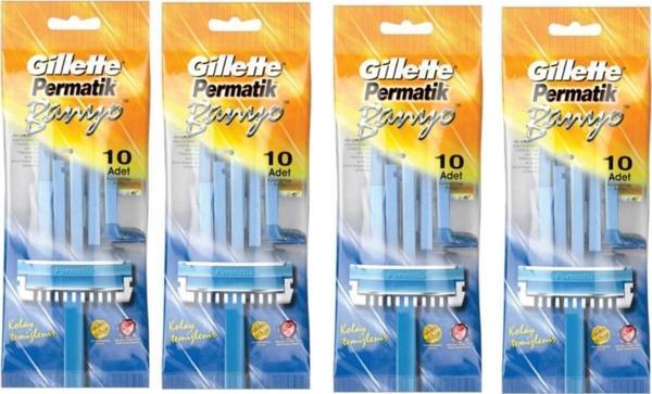 Permatik Banyo 10 Lu Poşet x 4 Adet - Image 1