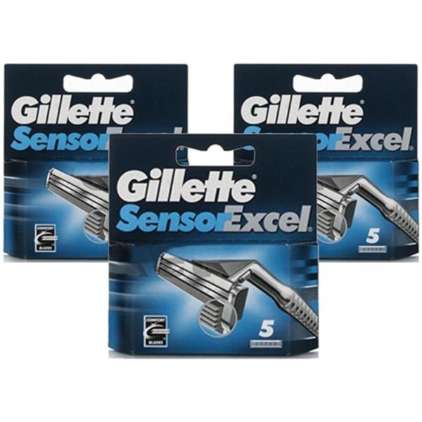 Sensor Excel 5'Li Yedek Tıraş Bıçağı X 3 Adet St - Image 1