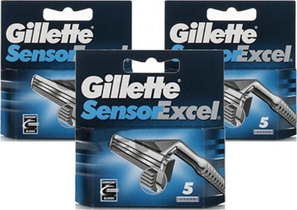 Sensor Excel 5'Li Yedek Tıraş Bıçağı X 3 Adet St - Image 1