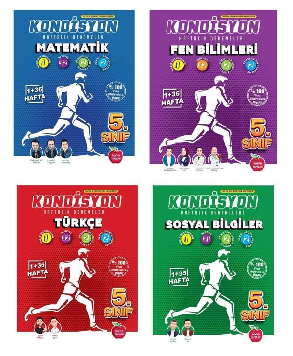 Newton Yayınları 5. Sınıf Kondisyon Denemeleri Seti - Newton Yayınları - Image 1