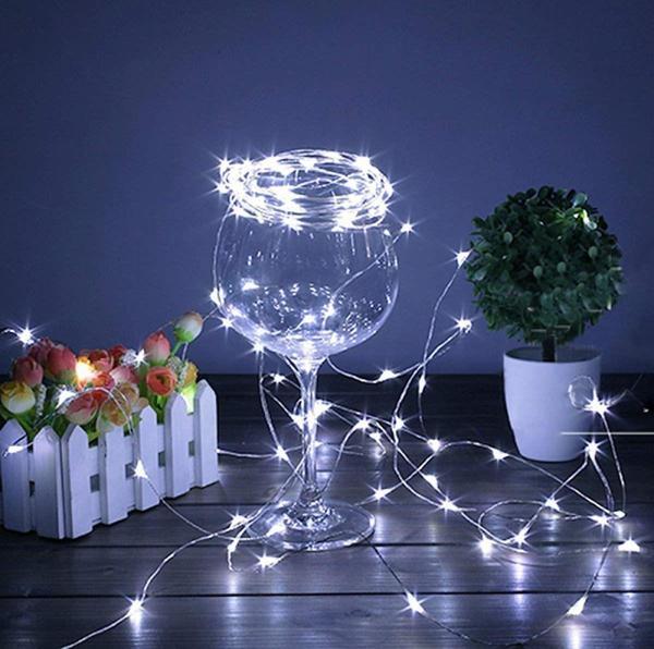 Peri Led Işık 10  Metre BEYAZ Dekor Lambası 100 Ledli - Image 1