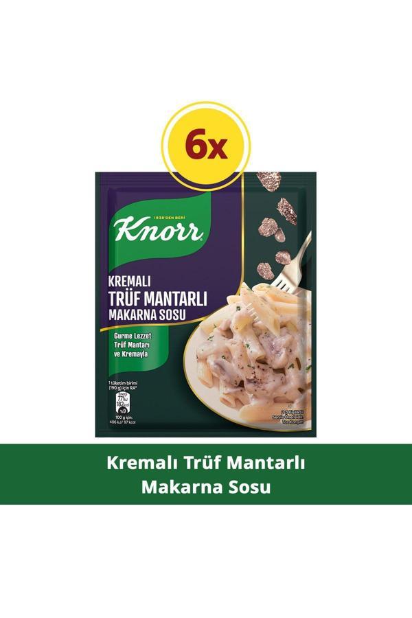 Knorr Kremalı Trüf Mantarlı Makarna Sosu 52g x 6 Adet - Image 1
