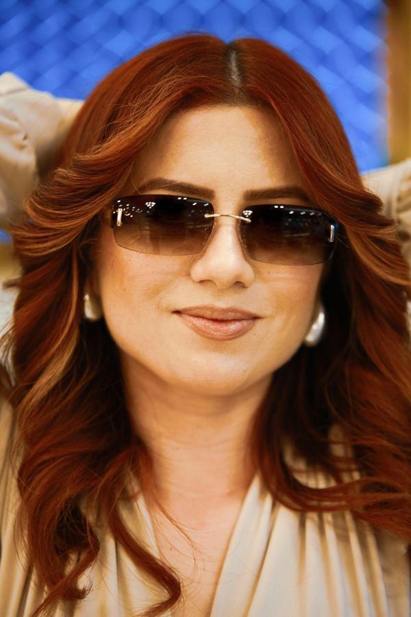 Caldini Kadın Gold Metal Uv400 Korumalı Güneş Gözlüğü Cs022 C1 - Image 1