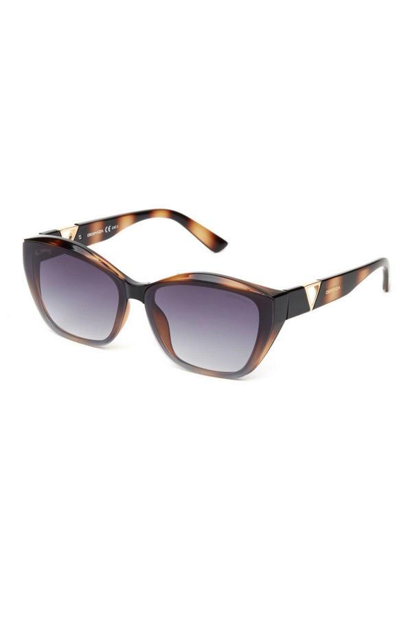 Despada Ds 2307 C2 Cat Eye Kahverengi Kadın Güneş Gözlüğü - Image 1