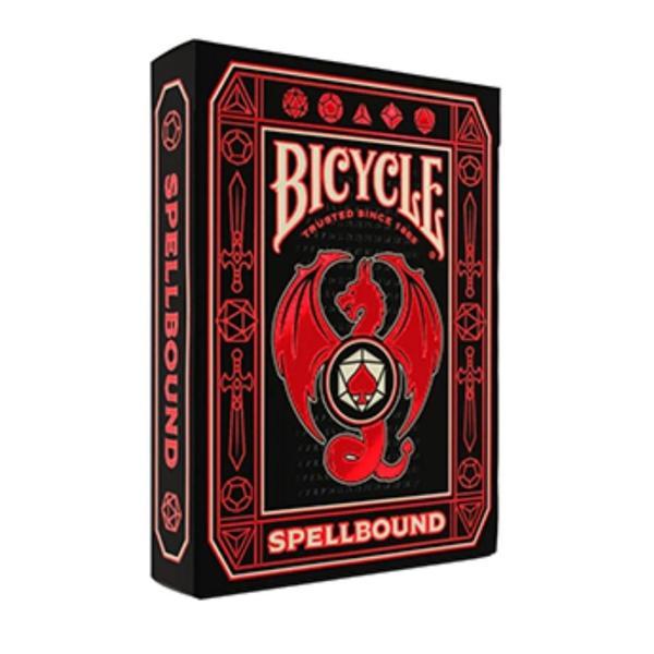 Bicycle Spellbound Red Dragon Premium Oyun Kağıdı Limited Edition iskambil Kartları Destesi - Image 1