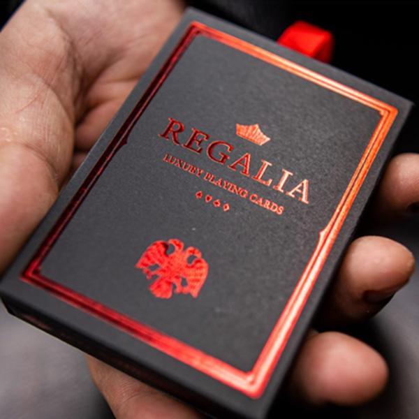 Cartamundi Shin Lim Regalia Red Signature Premium Oyun Kağıdı Limited Edition iskambil Kartları - Image 1