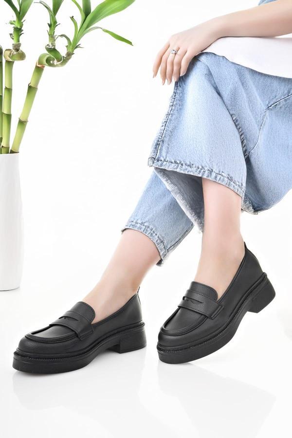 KADIN GÜNLÜK MOKASEN LOAFER AYAKKABI - Image 1
