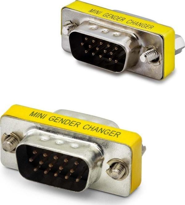 Vga To Vga Çevirici Mını Gender Sılver HDX1330 - Image 1