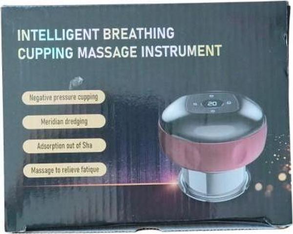 Vakumlu Hacamat Kupası, Şarjlı Kupa Çekme Hacamat Led Işıklı Masaj ve Selülit Kupası - Image 1