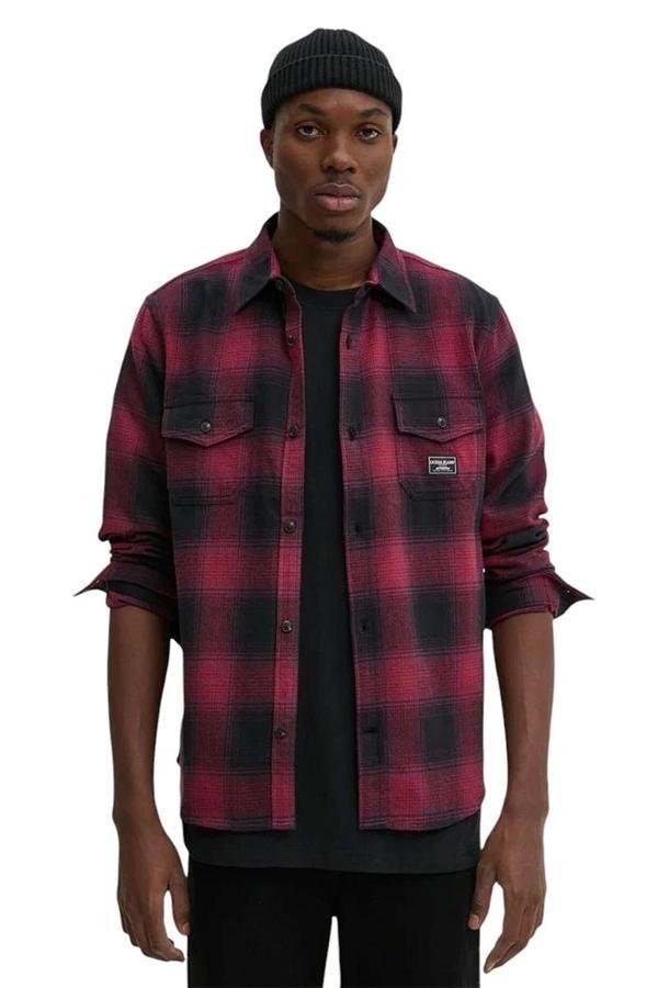 Guess Jeans GJ LS REG POCKETS SH Erkek Kırmızı Gömlek M4BH64WGMH1-LC55 - Image 1
