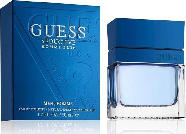 Guess GU SEDUCTIVE BLUE FOR MEN EDT 50ML Erkek Mavi Parfüm 302651210-48504 - Image 1