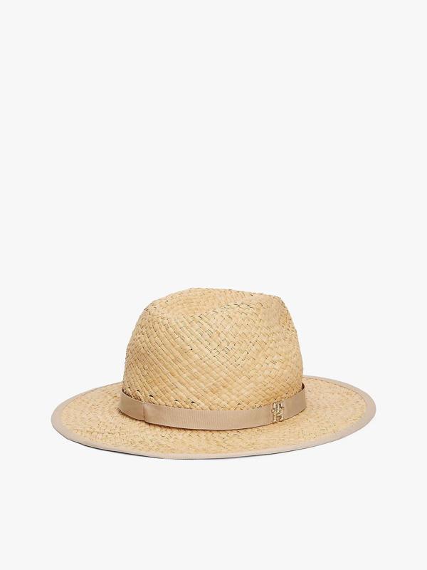 Tommy Hilfiger TH PREMIUM BEACH FEDORA Kadın  Şapka AW0AW17135RBT - Image 1