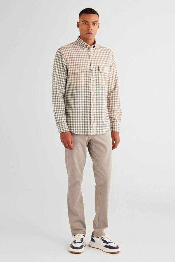 Gant SLIM CHINOS Erkek Gri Pantolon 1505220.24 - Image 1