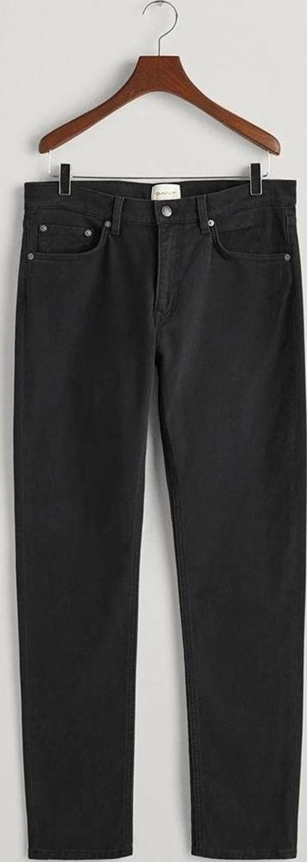Gant SLIM SOFT TWILL JEANS Erkek Siyah Pantolon 1000286.5 - Image 1