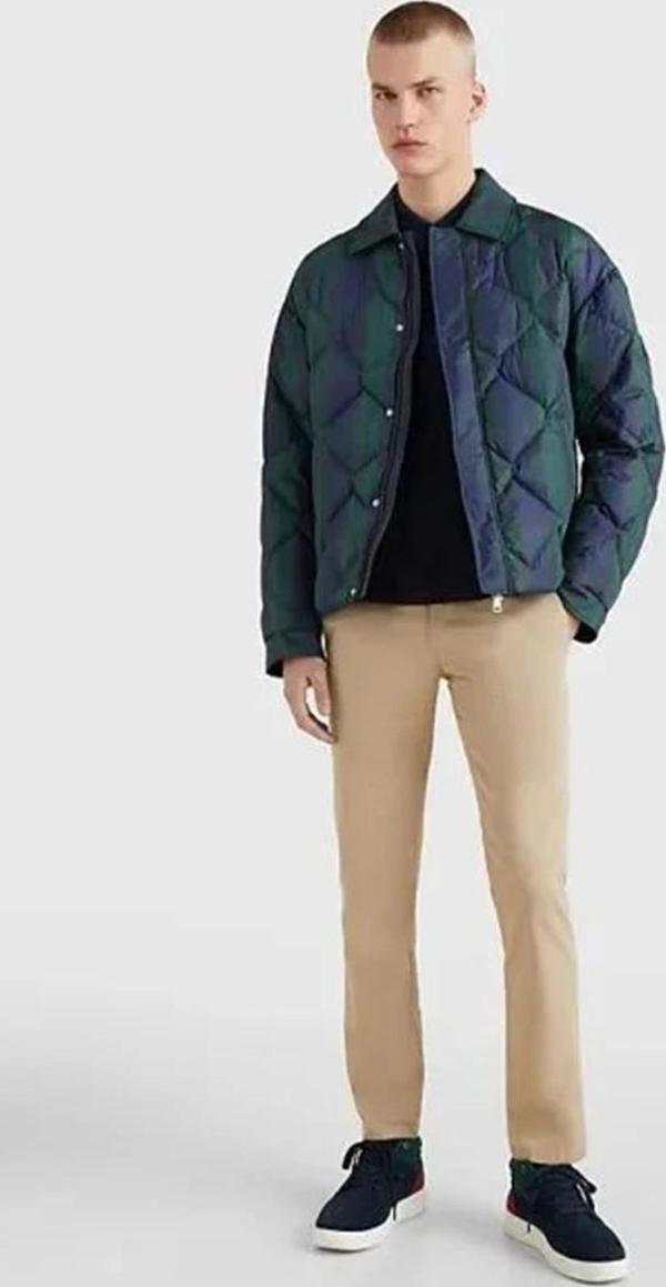 Tommy Hilfiger CHINO BLEECKER 1985 PIMA COTTON Erkek BEJ Pantolon MW0MW26619AEG - Image 1