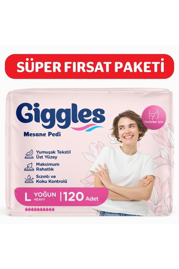 Kadın Mesane Pedi Large(Yoğun) 120 Adet - Image 1