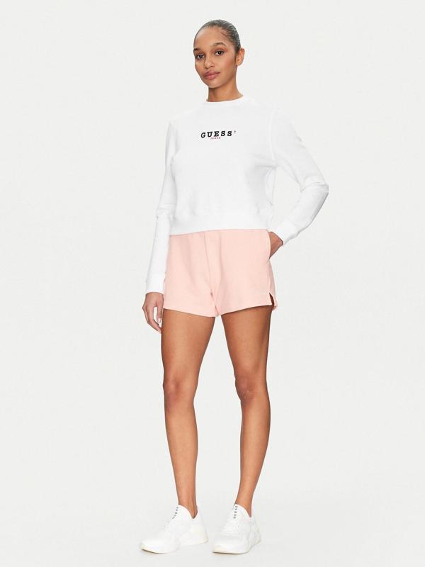 Guess Jeans GJ REG EMBRO SHORTS Kadın Pembe Şort W5GD0OK68I4-G6R4 - Image 1