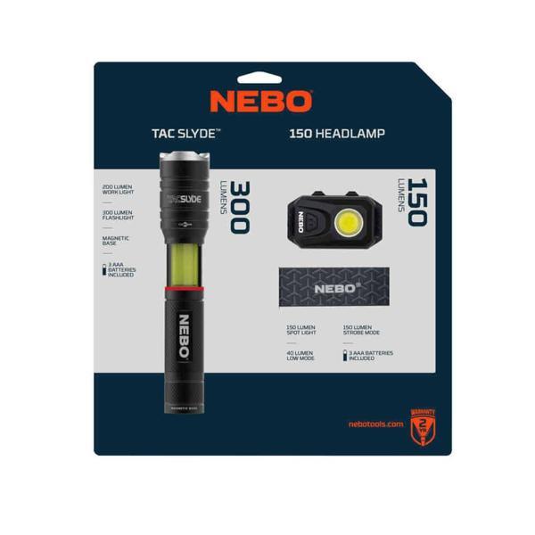 True Nebo Tacslyde 300 Lümen Fener + 150 Lümen Kafa Lambası - Image 1