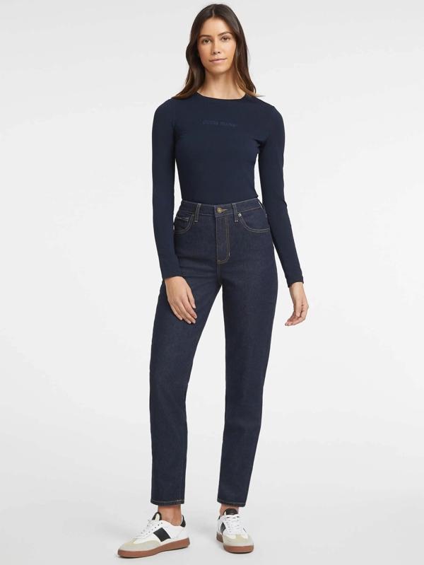 Guess Jeans GJ G06 MOM Kadın Siyah Jeans W4YA0DD5CC1-D4IR - Image 1