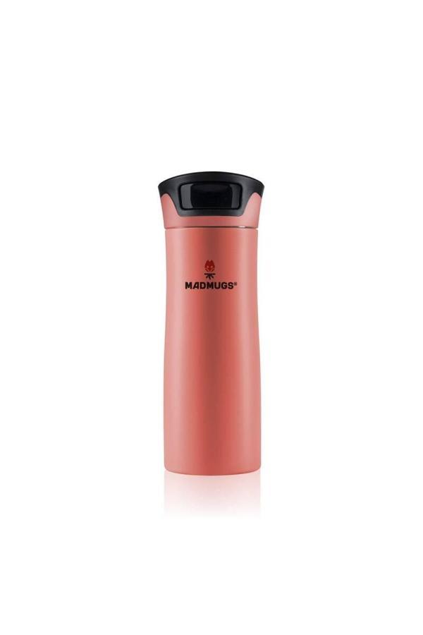Travel Mug Termos Bardak 0.47 lt Paslanmaz Çelik Termos Pembe - Image 1